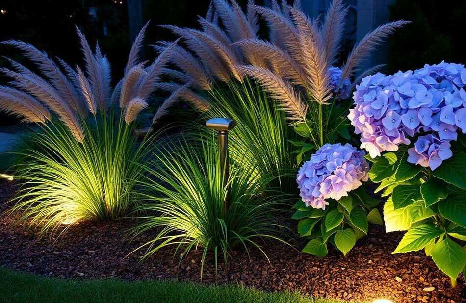Backyard Lighting Installation