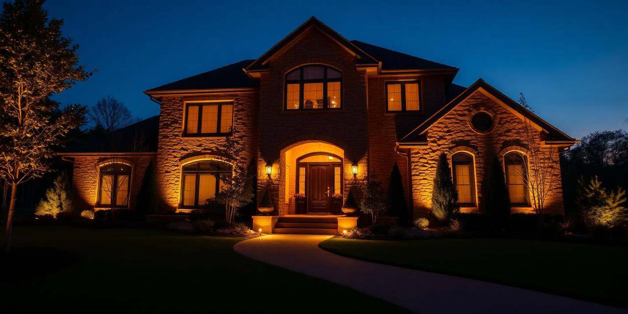 Patio Lighting Installation