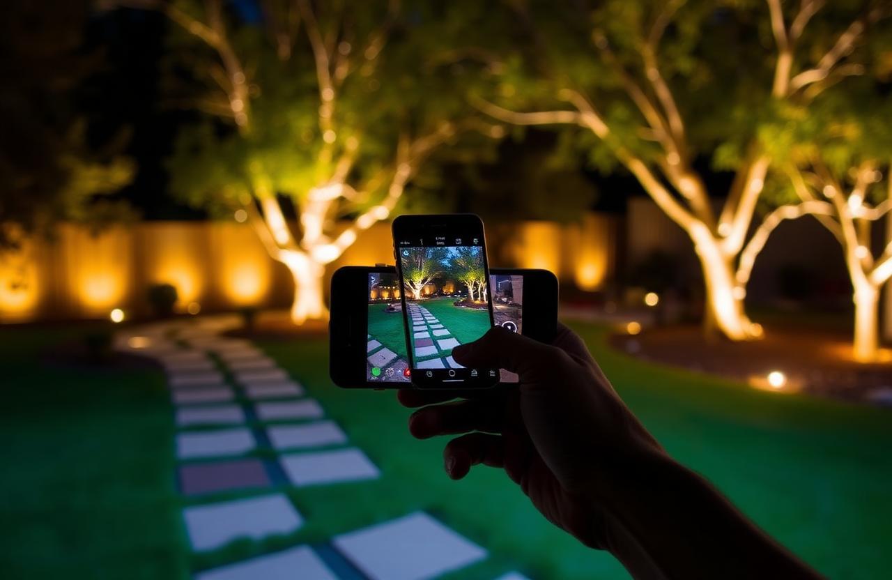 Deck Lighting Installation